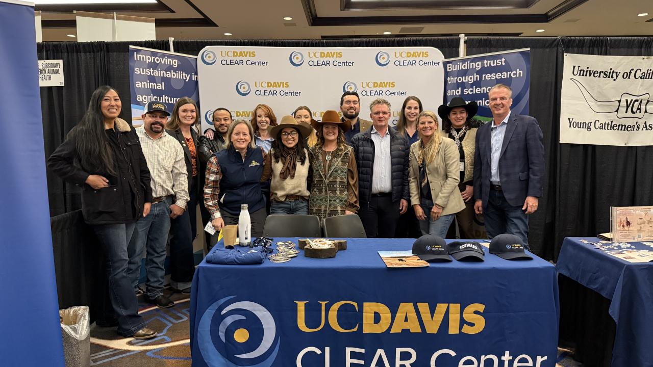 UC Davis Connects with Ranchers at Annual Convention | CLEAR Center
