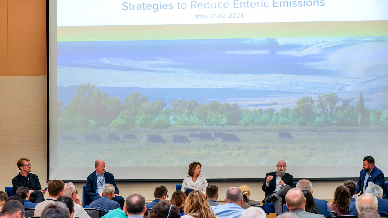 A room full of attendees for the State of the Science methane emissions summit